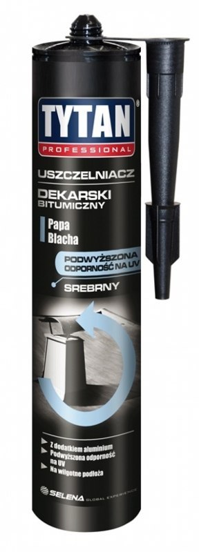 USZCZELNIACZ DEKARSKI KAUCZUKOWY TYTAN 280ML BEZBARWNY