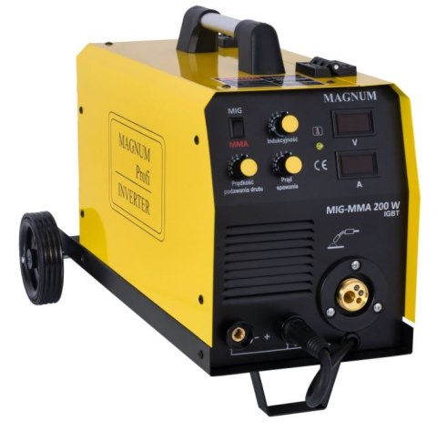 PÓŁAUTOMAT SPAWALNICZY MAGNUM MIG 200W MMA