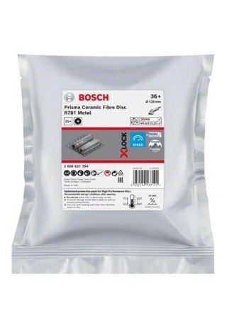 KRĄŻEK FIBROWY 125MM EXPERT PRISMA XL R781 36G SZT.