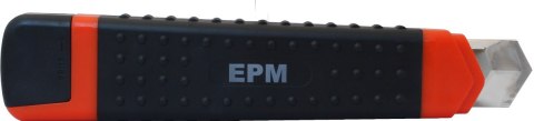 NÓŻ Z OSTRZEM ŁAMANYM 25MM RUBBER