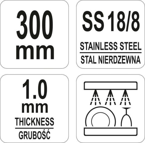 SZCZYPCE UNIWERSALNE 300MM