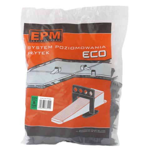 KLIPSY SYSTEM UKŁADANIA PŁYTEK ECO 100SZT. 3MM