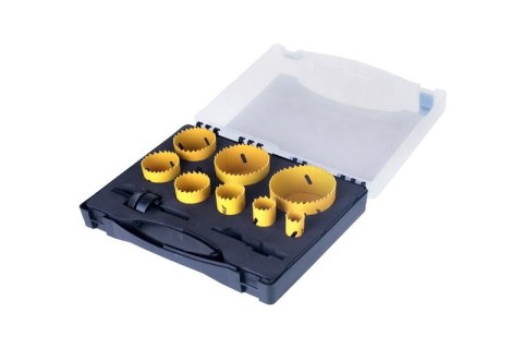 ZESTAW OTWORNIC BI-METALOWYCH 11 SZT.