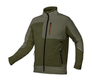 BLUZA SOFTSHELL OUTDOOR ZIELONA ROZMIAR XXL
