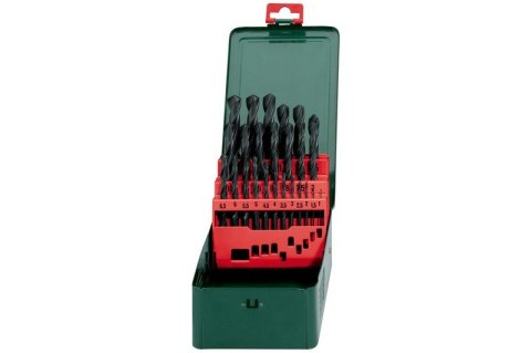 ZESTAW WIERTEŁ DO METALU HSS-R 19 SZT.