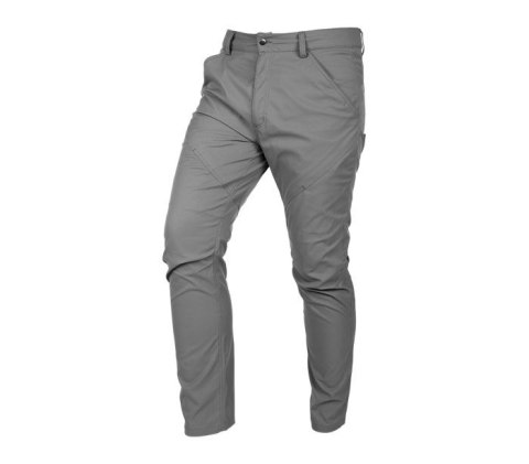 SPODNIE ROBOCZE OUTDOOR 2 WAY STRETCH SZARE ROZMIAR XL