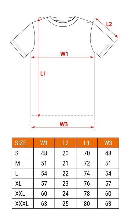 T-SHIRT COMFORT ROZMIAR L