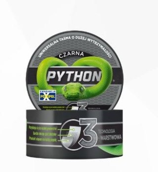 TAŚMA DUCT TAPE PYTHON SREBRNA 48MM*9M