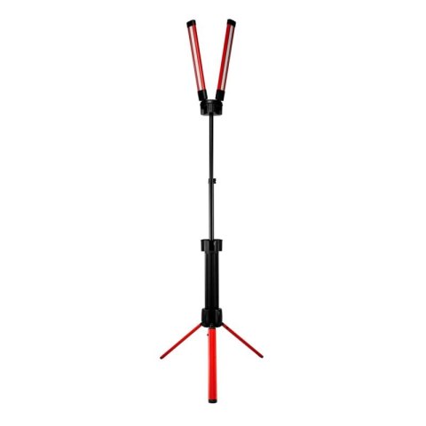 REFLEKTOR LED STOJĄCY SKŁADANY Z POKROWCEM 10000LM 2*50W