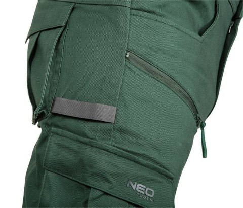 SPODNIE ROBOCZE OUTDOOR TYPU JOGGER ZIELONE ROZMIAR L
