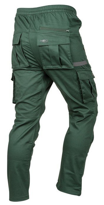 SPODNIE ROBOCZE OUTDOOR TYPU JOGGER ZIELONE ROZMIAR L