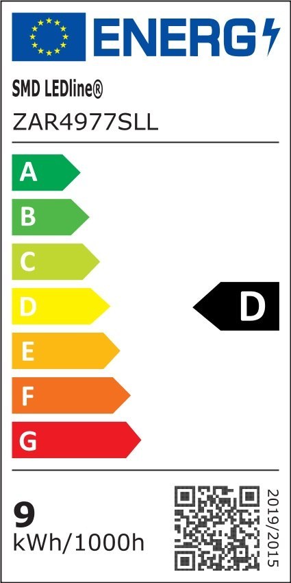 ŻARÓWKA E27 LED SMD 9W WW A60 HOMELINE