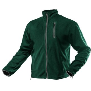 BLUZA POLAROWA ZIELONA , ROZMIAR L