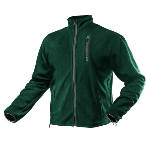 BLUZA POLAROWA ZIELONA , ROZMIAR S