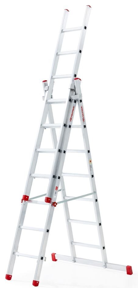 DRABINA TRZYELEMENTOWA 3X8 SZCZEBLI AK250.3SC - F. SCHODOWA