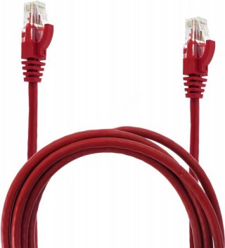 KABEL UTP 6E 1.5M CZRWONY