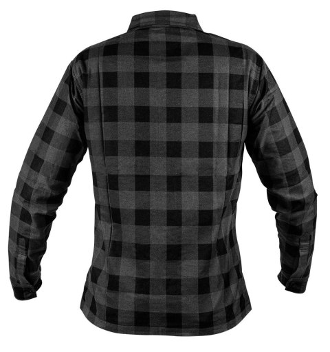 KOSZULA FLANELOWA SZARA ROZMIAR XL