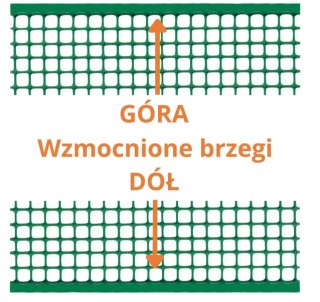 SIATKA PVC QUADRA 10 ZIELONA 1.0M*10MB OCZKO 10MM