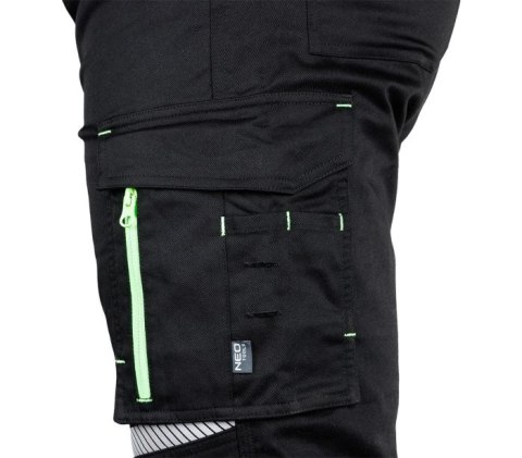 SPODNIE ROBOCZE MIX&MATCH CZARNE ROZMIAR XL