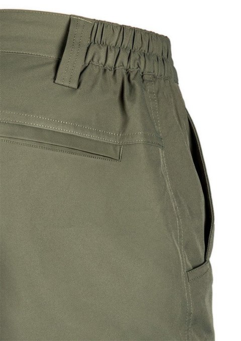 KRÓTKIE SPODENKI MIX&MATCH 2WAY STRETCH ZIELONE ROZMIAR XXL