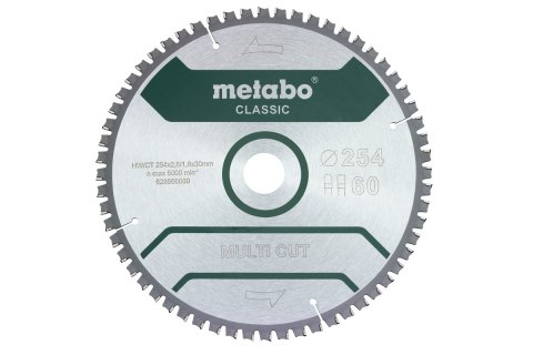 PIŁA TARCZOWA MULTI CUT CLASSIC 254*30MM Z60