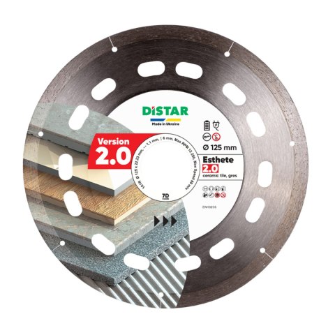TARCZA DIAMENTOWA ESTHETE 2.0 125*1,1*6*22,23