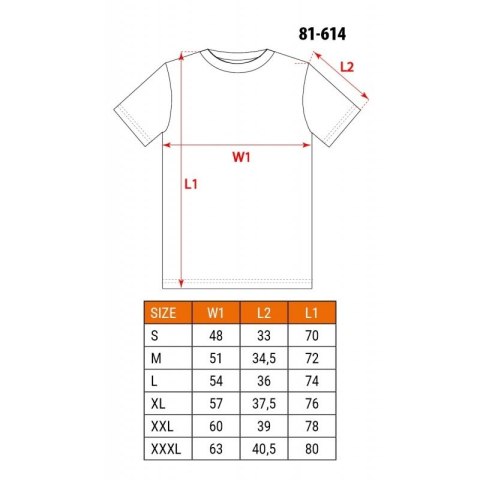 T-SHIRT FUNKCYJNY PREMIUM, ROZMIAR M