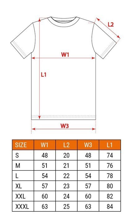 T-SHIRT GRANATOWY ROZMIAR XXL