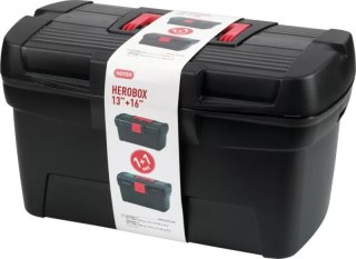 ZESTAW SKRZYNEK NARZĘDZIOWYCH CURVER HEROBOX 16+13''