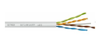 KABEL TELEINFORMATYCZNY NIEEKRANOWANY U/UTP 4X2X0,5 KAT 6
