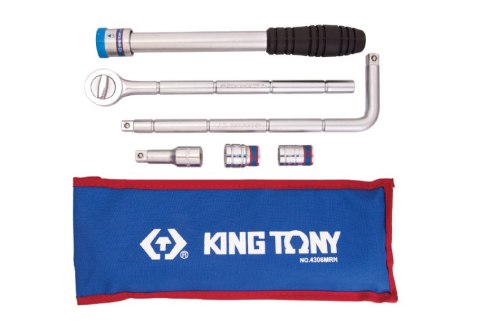 KOMPLET NARZĘDZI 1/2 6SZTUK. NASZDKI 6KĄTNY 17/19MM BLISTER